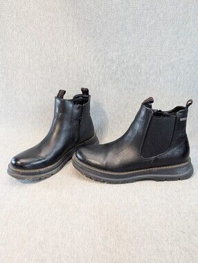 Josef Seibel Paloma Waterproof Ankle Boots Women's 41 Black Leather